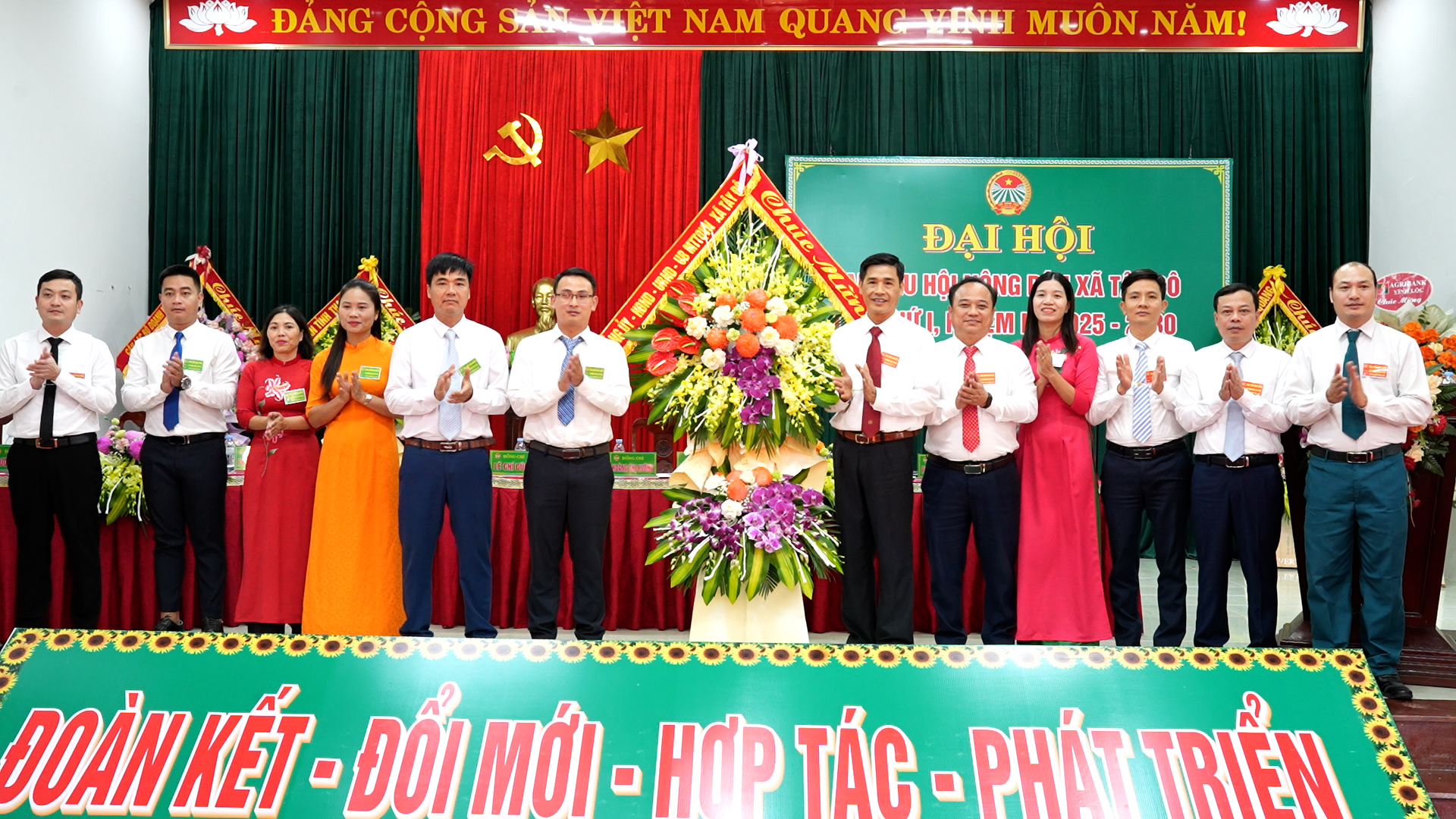 Đại hội đại biểu Hội Nông dân xã Tây Đô lần thứ I, nhiệm kỳ 2025 - 2030