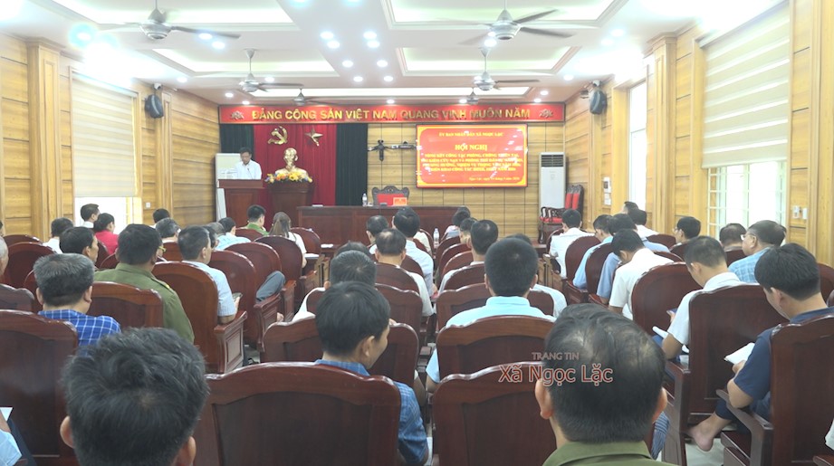 Ngọc Lặc chủ động nâng cao năng lực phòng chống thiên tai, quyết tâm bảo đảm an sinh xã hội năm 2026