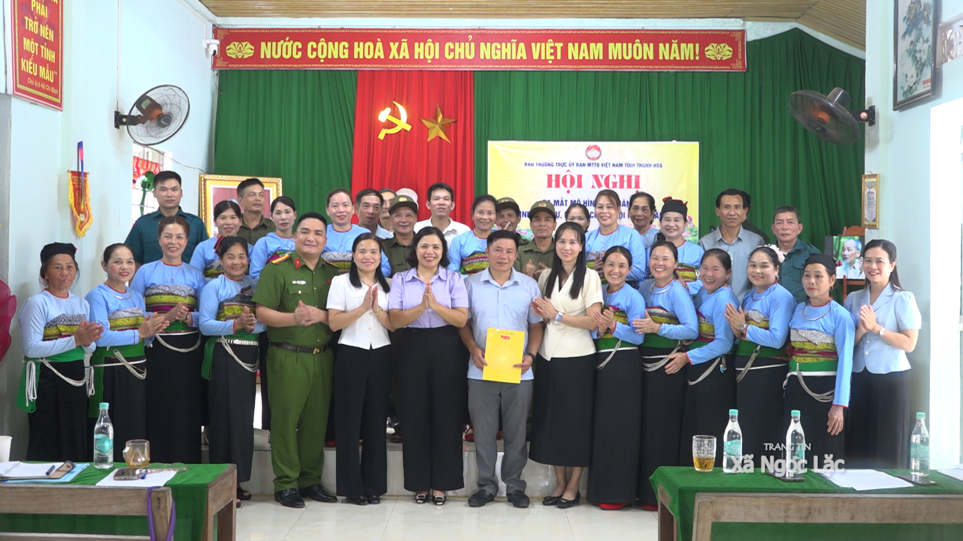 Ra mắt mô hình “Khu dân cư an ninh trật tự, phòng chống tội phạm” tại thôn Vân Hòa