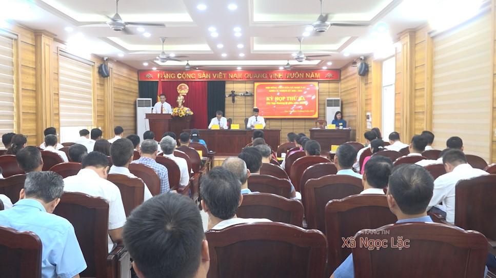 HĐND xã Ngọc Lặc khóa II thông qua nhiều nghị quyết quan trọng tại kỳ họp thường lệ giữa năm 2026