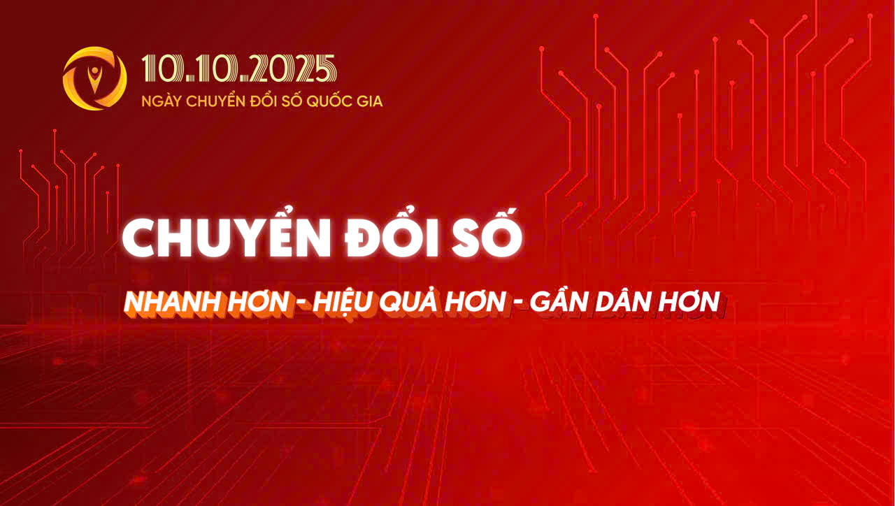 HƯỞNG ỨNG NGÀY CHUYỂN ĐỔI SỐ QUỐC GIA 10/10/2025
