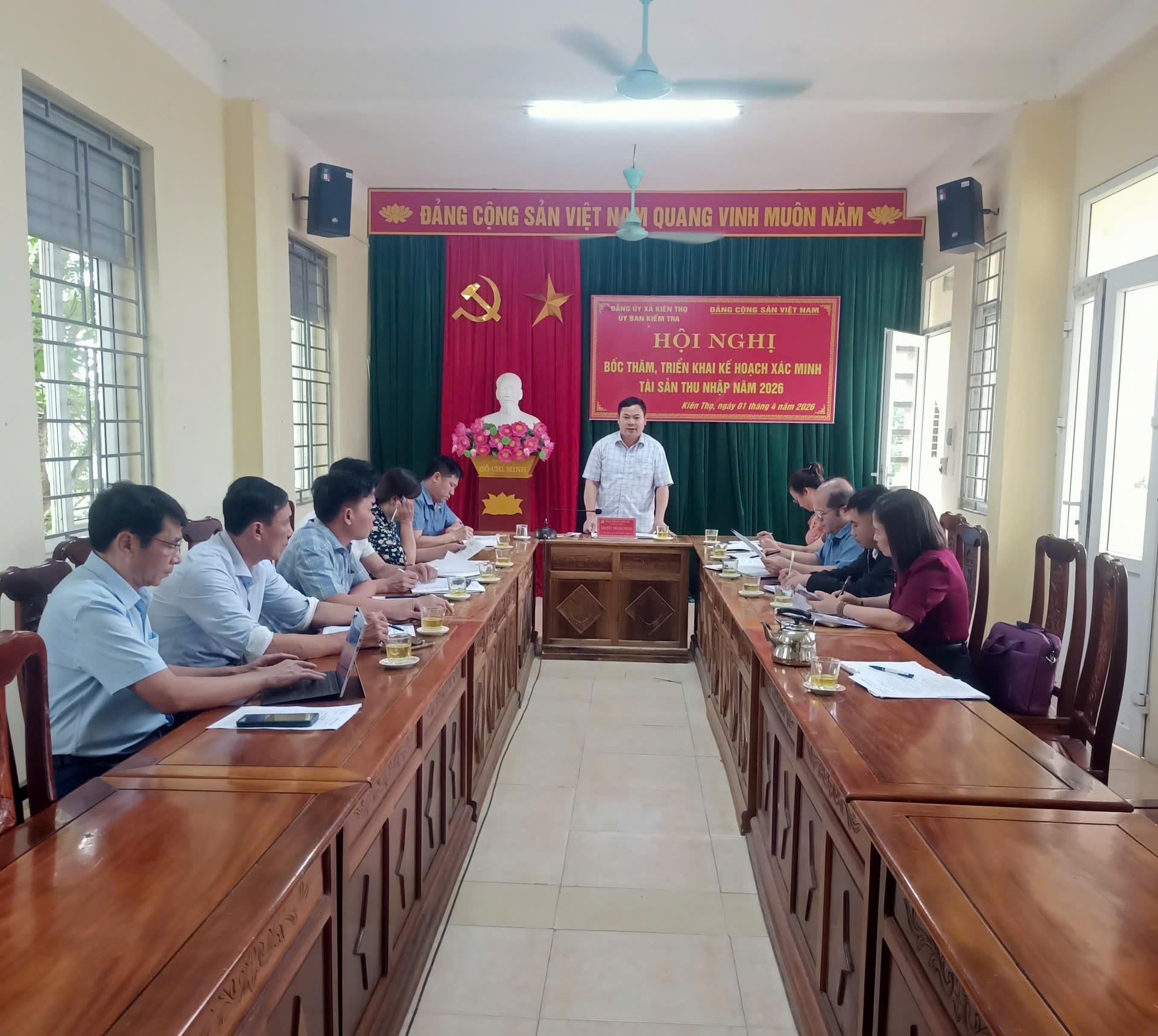 HỘI NGHỊ BỐC THĂM LỰA CHỌN ĐỐI TƯỢNG XÁC MINH TÀI SẢN, THU NHẬP NĂM 2026