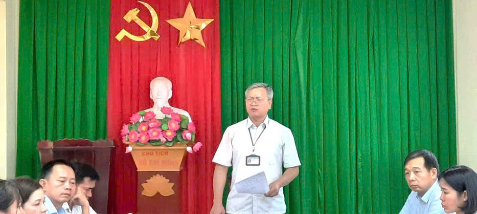 MTTQ xã Thành Vinh triển khai Lễ ra quân hưởng ứng phong trào “Toàn dân chung tay bảo vệ môi trường, vì một Việt Nam xanh - sạch - đẹp”