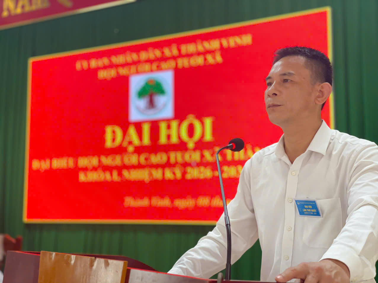 Hội Người cao tuổi xã Thành Vinh tổ chức Đại hội lần thứ I, nhiệm kỳ 2026 - 2031