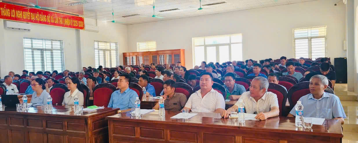 Xã Thành Vinh: tổ chức hội nghị tập huấn kiến thức pháp luật và kỹ năng hòa giải ở cơ sở năm 2026