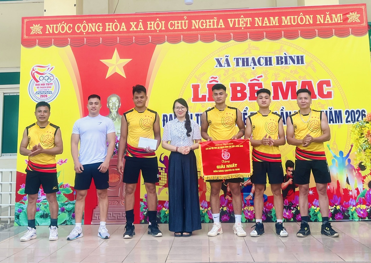 BẾ MẠC ĐẠI HỘI THỂ DỤC THỂ THAO XÃ THẠCH BÌNH LẦN THỨ I 