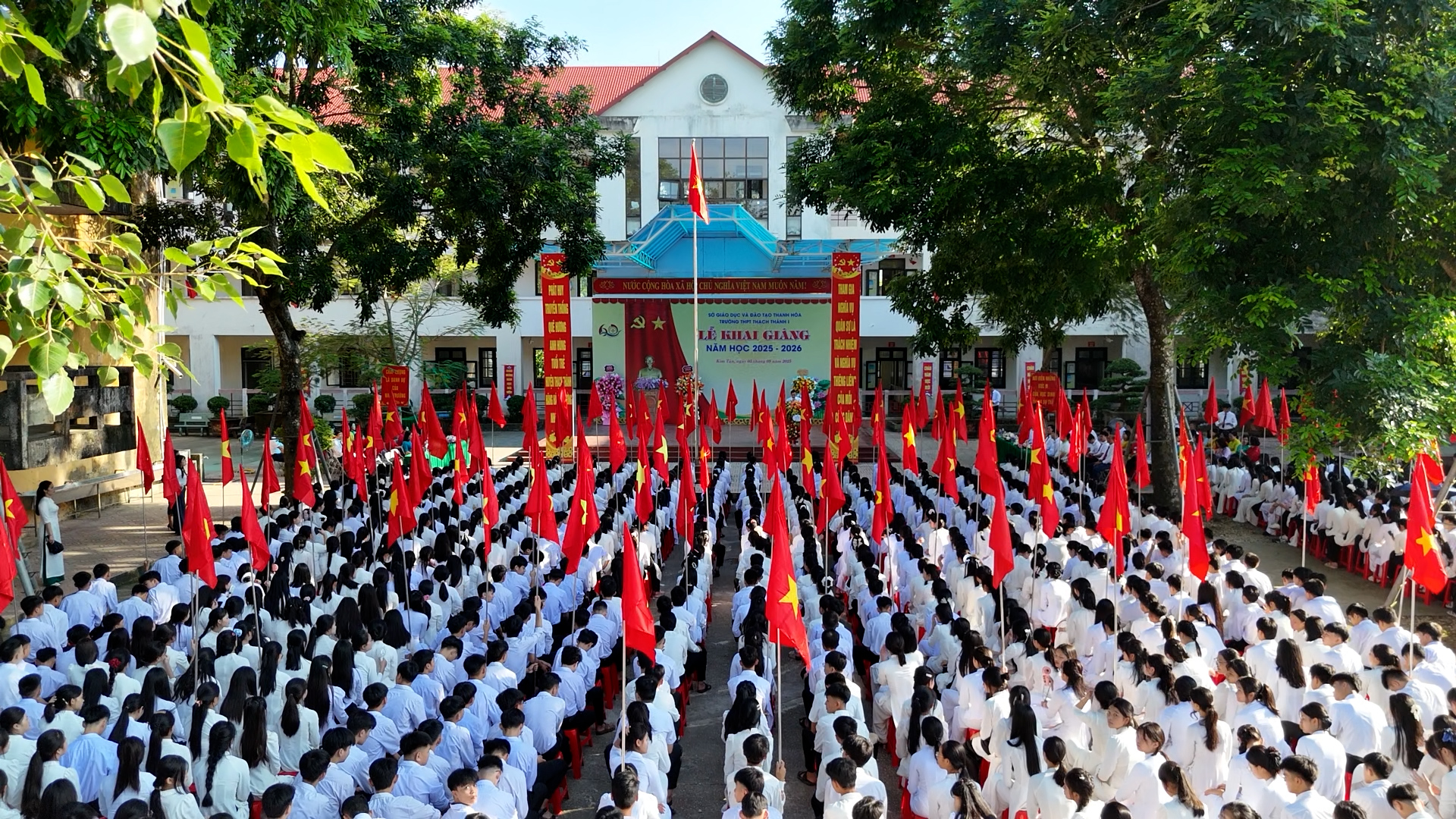 Tưng bừng Ngày hội khai giảng năm học mới tại xã Kim Tân