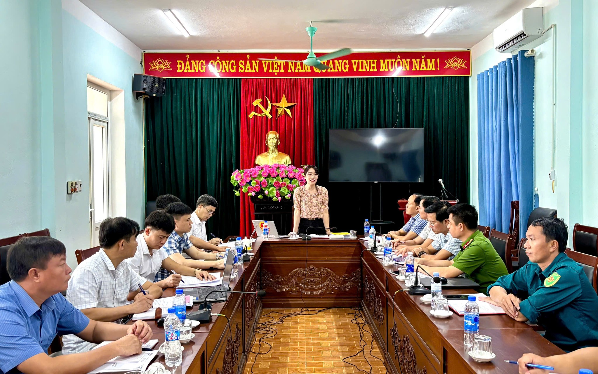 Hội nghị BTV Đảng ủy xã Cẩm Tân: Thống nhất các nội dung để chuẩn bị tổ chức Đại hội đại biểu Đảng bộ xã Cẩm Tân lần thứ nhât, nhiệm kỳ 2025 – 2030