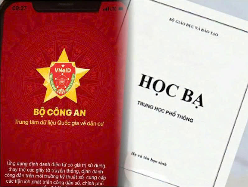 Từ ngày 15/5, học bạ và bằng cấp sẽ được tích hợp trên VNeID