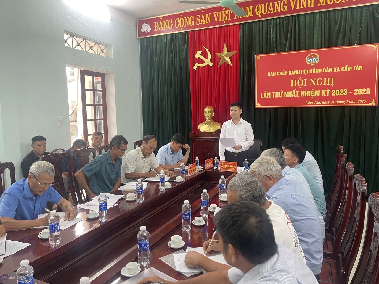Hội Nông dân xã Cẩm Tân tổ chức hội nghị lần thứ I, nhiệm kỳ 2023 – 2028