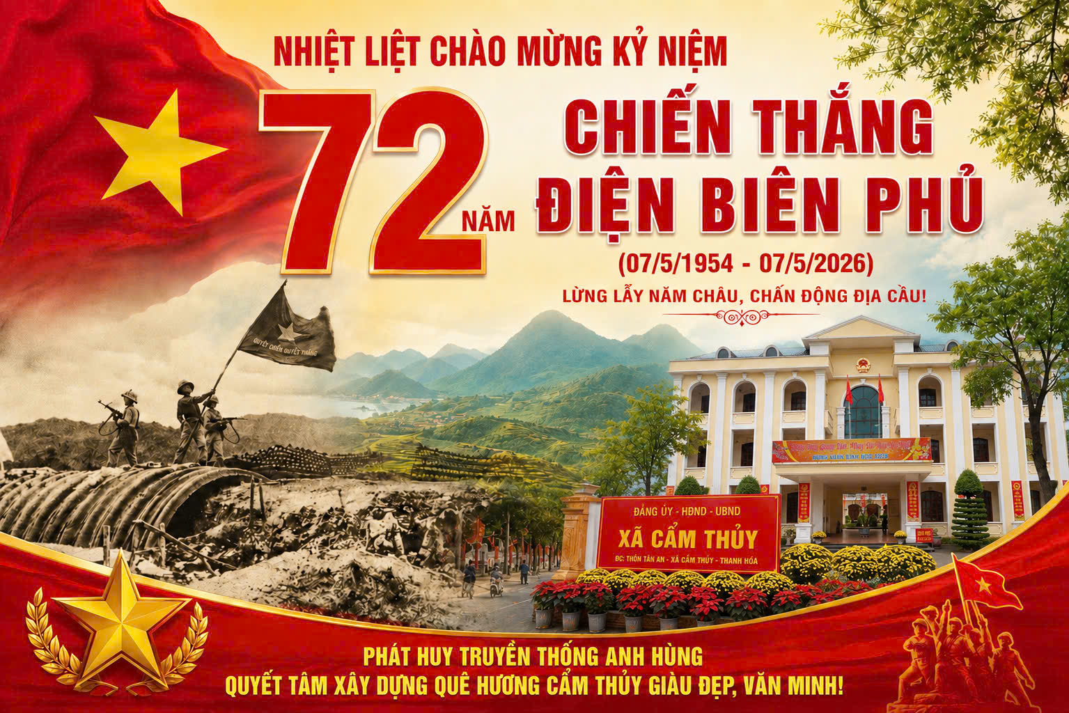 Phát huy tinh thần Chiến thắng Điện Biên Phủ trong xây dựng và phát triển  quê hương Cẩm Thủy