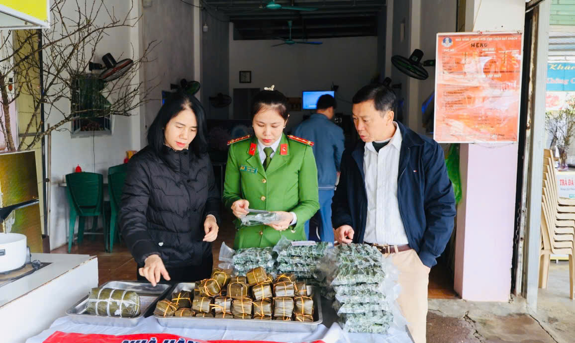 Xã Cẩm Thủy triển khai kiểm tra liên ngành về an toàn thực phẩm dịp  Tết Nguyên đán và Lễ hội Xuân 2026