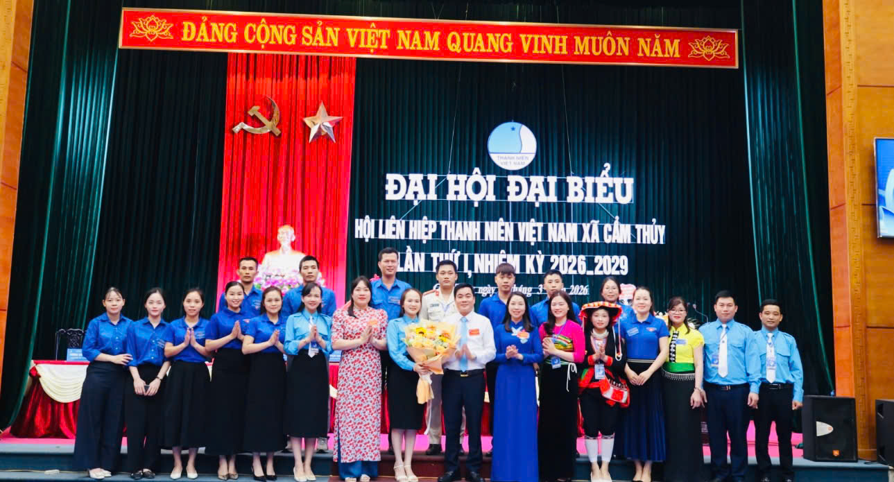 Đại hội đại biểu Hội LHTN xã Cẩm Thủy lần thứ I, nhiệm kỳ 2026–2029