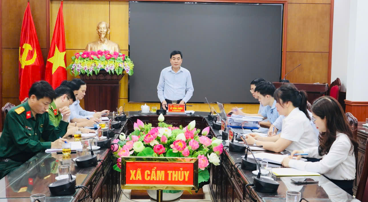 Hội nghị thực hiện quy trình quy hoạch cán bộ  nhiệm kỳ 2025-2030 và 2030-2035