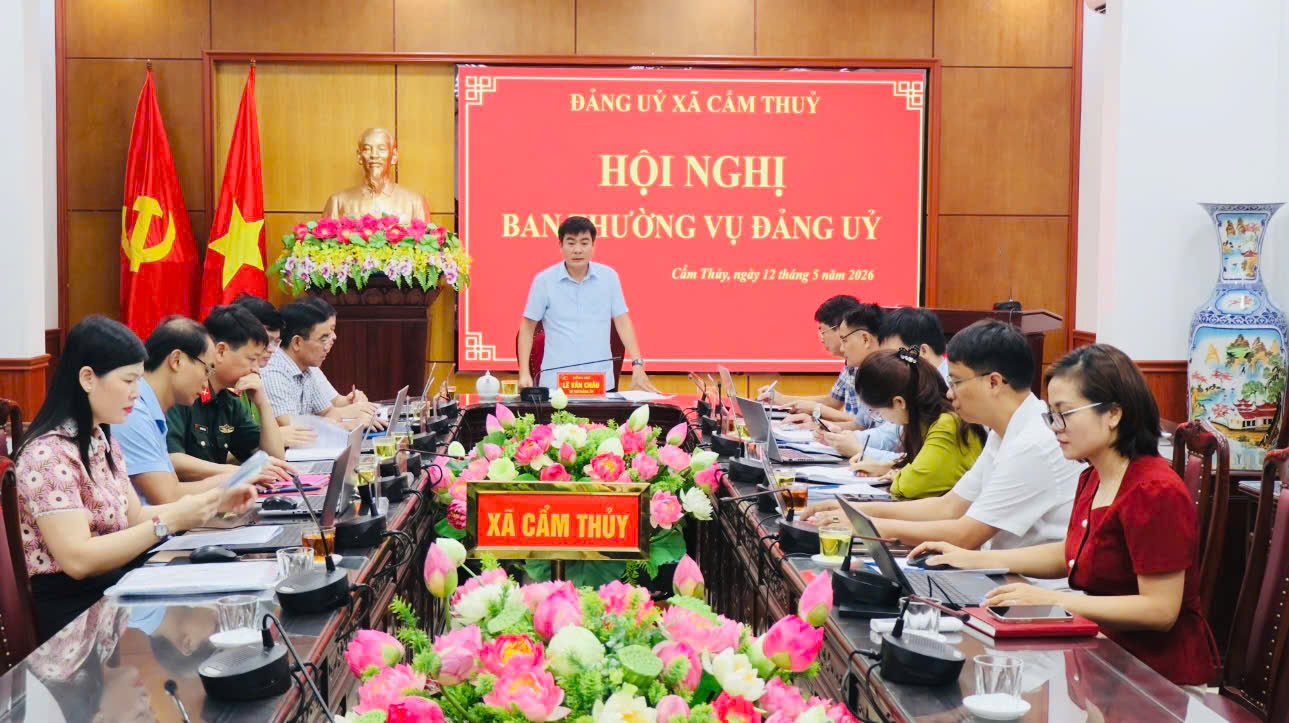 Hội nghị Ban Thường vụ Đảng ủy xã xem xét, quyết định  một số nội dung thuộc thẩm quyền