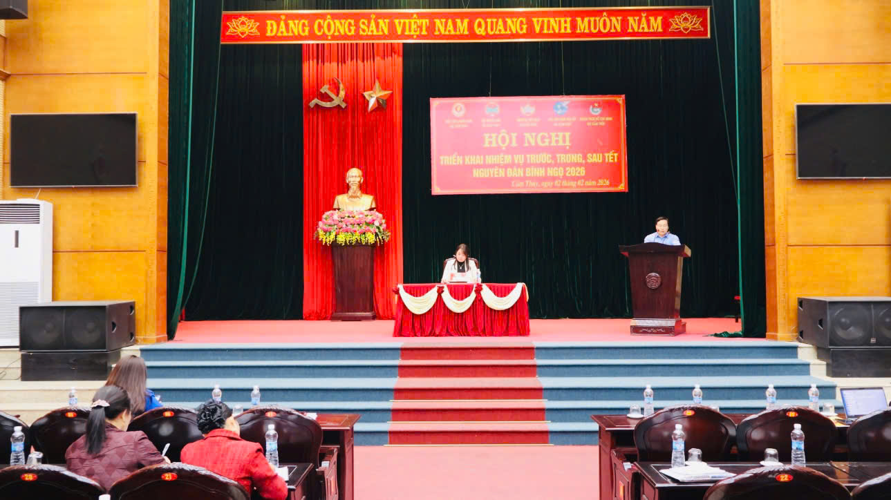 Mặt trận Tổ quốc và các tổ chức đoàn thể xã Cẩm Thủy triển khai nhiệm vụ trước, trong và sau Tết Nguyên đán Bính Ngọ 2026