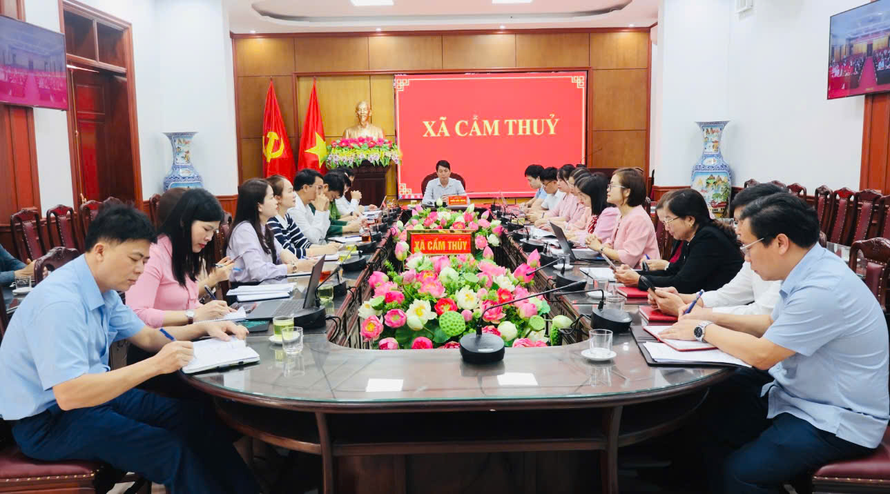 Cẩm Thủy nghiêm túc triển khai công tác vận hành quy trình bỏ phiếu bầu cử đại biểu HĐND xã nhiệm kỳ 2026–2031
