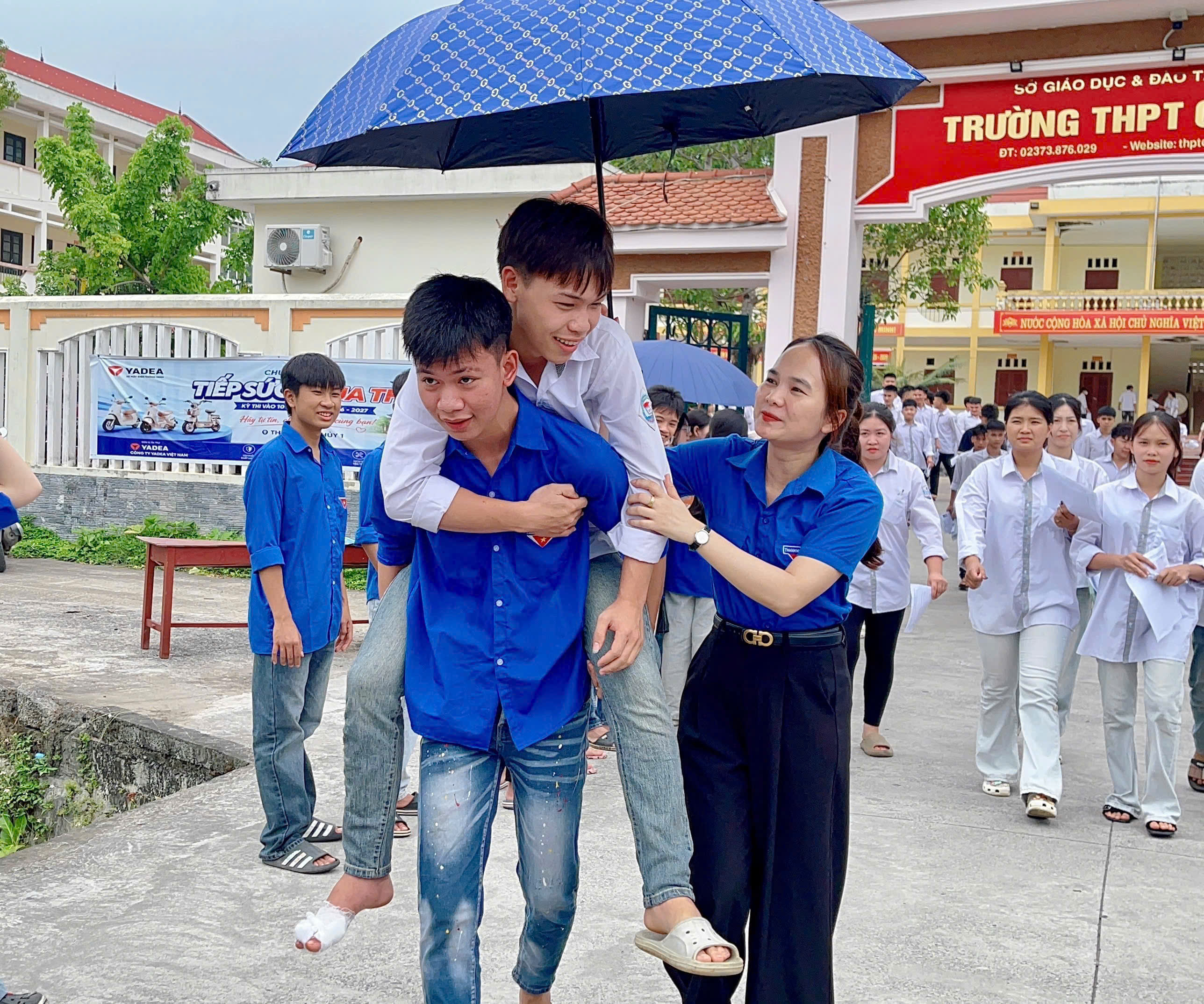 679 thí sinh tại Điểm thi số 36 hoàn thành ngày thi đầu tiên Kỳ thi tốt nghiệp THPT năm 2026