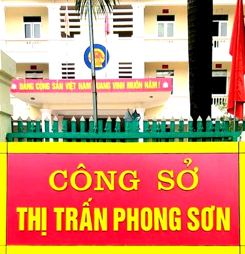 Thị trấn phong sơn, huyện cẩm thủy, tỉnh Thanh Hóa tổ chức vận động ủng hộ đồng bào các tỉnh phía bắc bị ảnh hưởng do cơn bão số 3 năm 2024