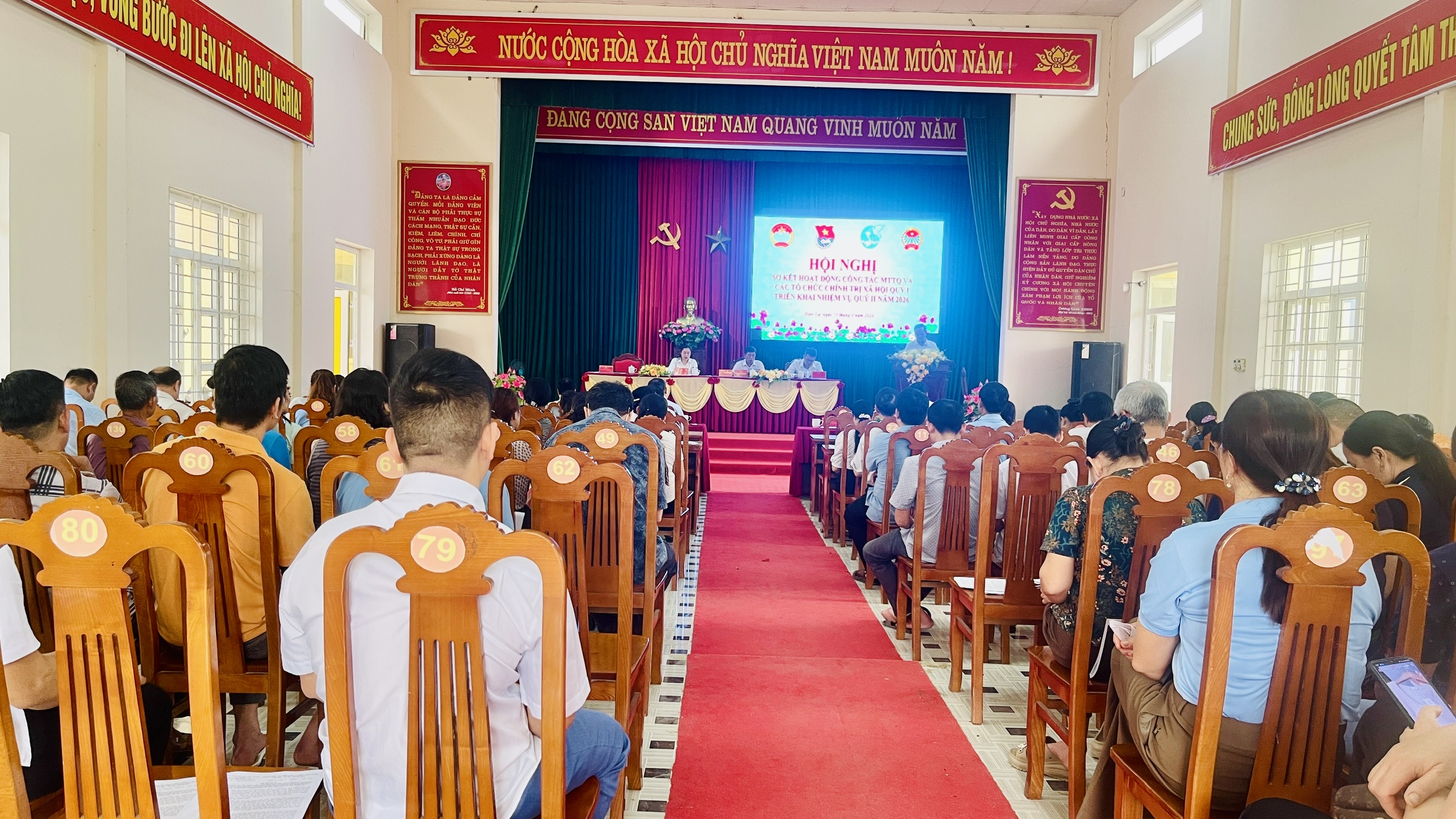 Ủy ban Mặt trận Tổ quốc Việt Nam xã Điền Lư sơ kết công tác quý I, triển khai nhiệm vụ quý II năm 2026
