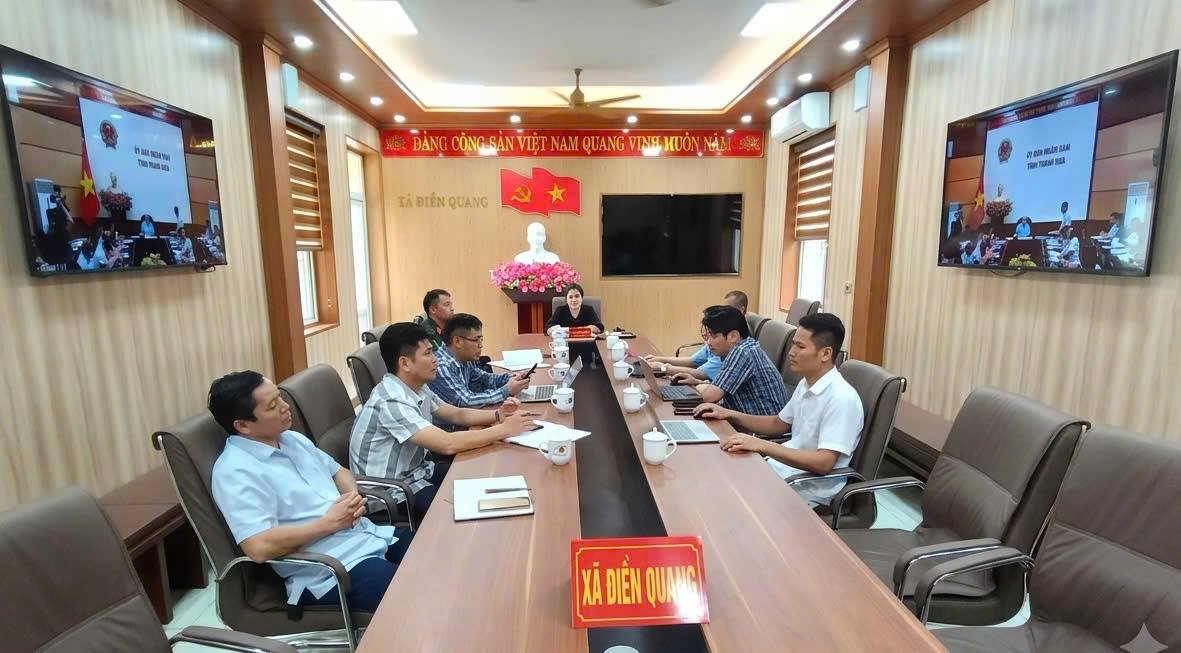 Điền Quang tham dự Hội nghị trực tuyến triển khai công tác ứng phó với bão số 4 và mưa lũ