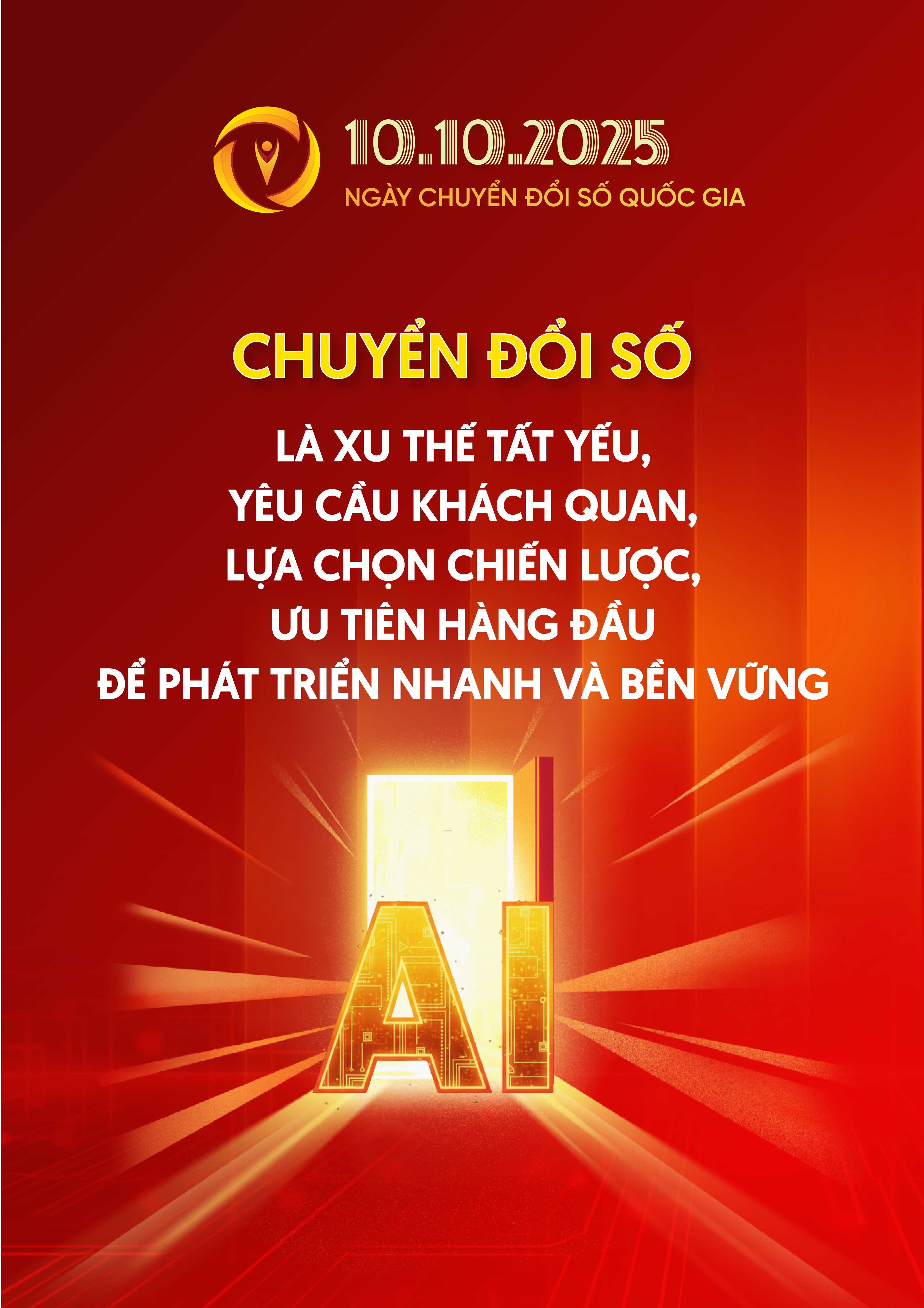 HƯỞNG ỨNG NGÀY CHUYỂN ĐỔI SỐ QUỐC GIA 10/10/2025