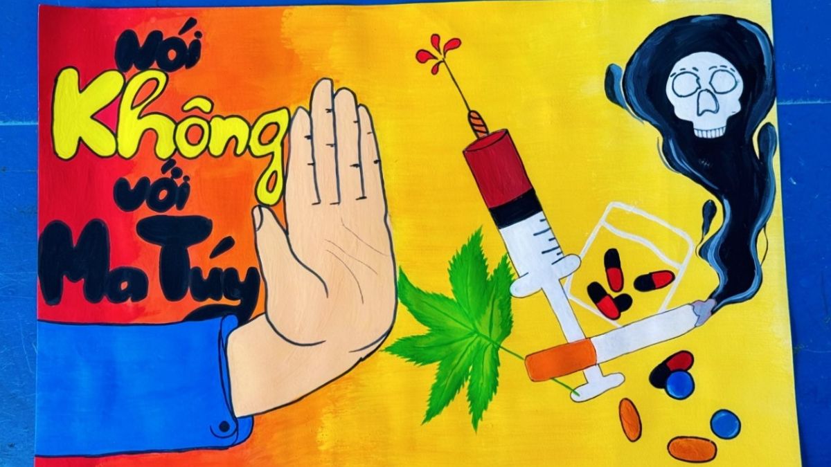 Cách vẽ tranh phòng chống tệ nạn xã hội - Gợi ý 100+ tranh ...