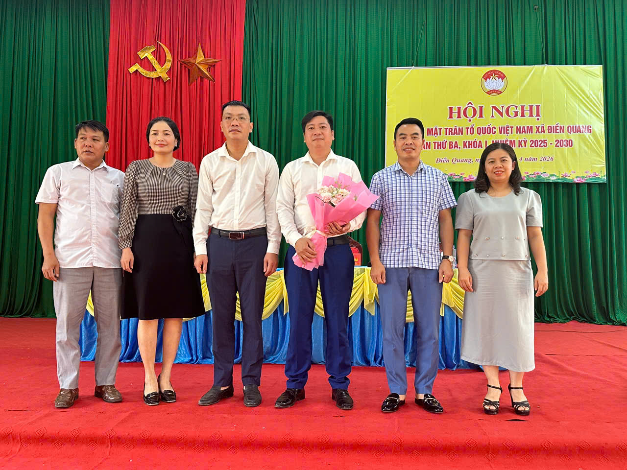 Hiệp thương bầu bổ sung Phó Chủ tịch Ủy ban MTTQ Việt Nam xã Điền Quang lần thứ I, nhiệm kỳ 2025 - 2030