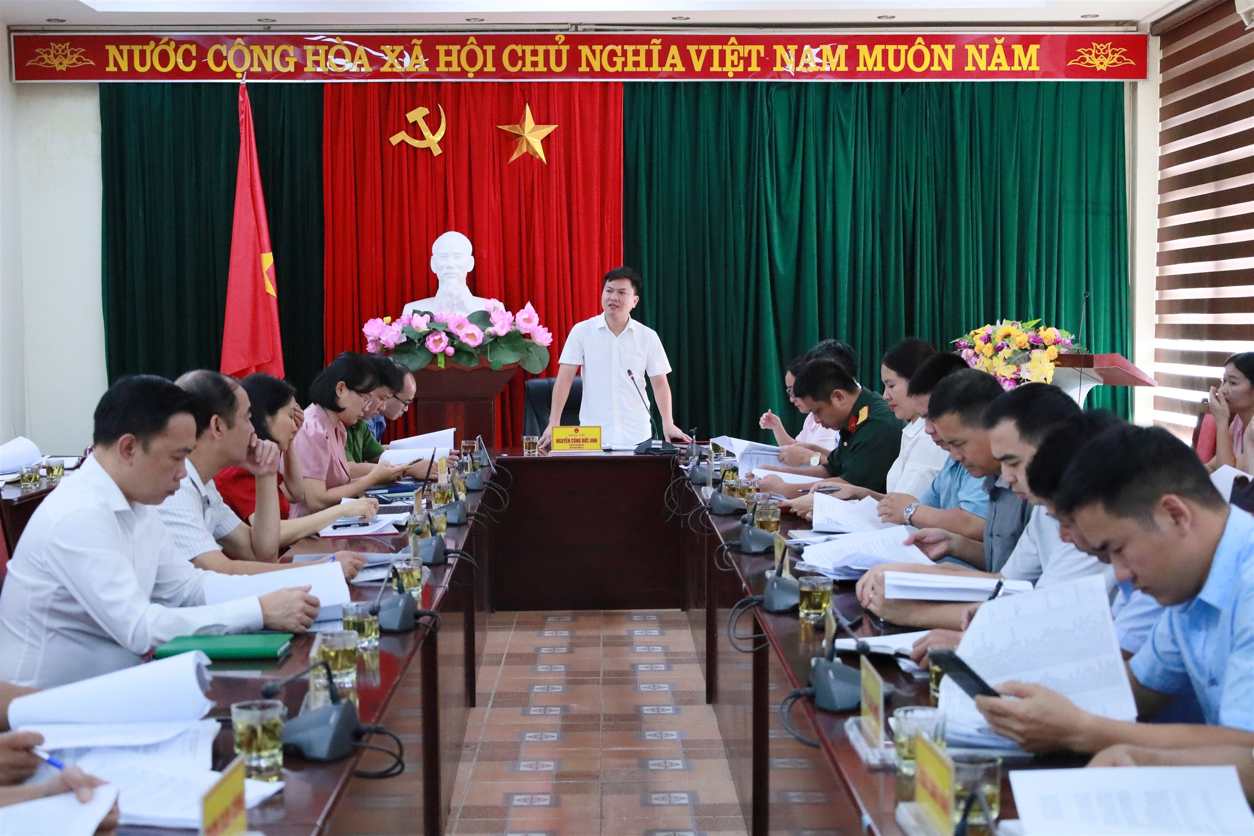 UBND xã Bá Thước triển khai rà soát hộ nghèo, hộ cận nghèo, hộ thoát nghèo năm 2026