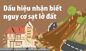 Dấu hiệu nhận biết nguy cơ sạt lở đất