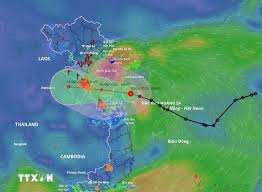 Công điện của Chủ tịch UBND xã Tam Lư tập trung ứng phó với cơn bão số 6 năm 2025 