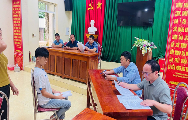 XÃ TAM THANH TỔ CHỨC HỘI NGHỊ XÁC ĐỊNH MỨC ĐỘ KHUYẾT TẬT TRÊN ĐỊA BÀN XÃ