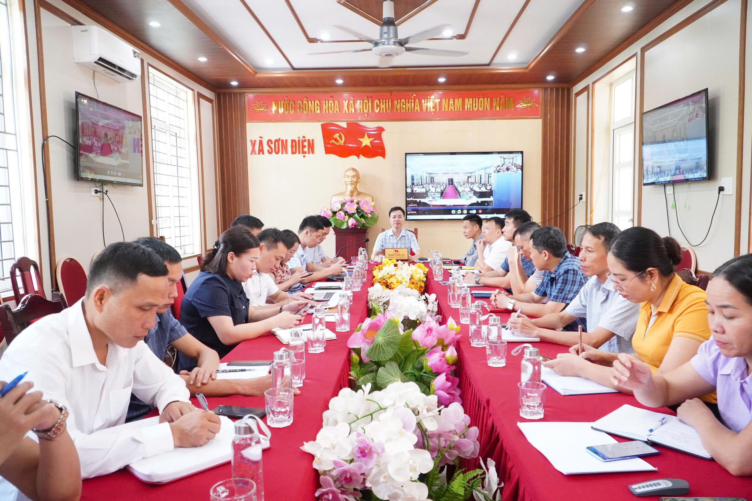 XÃ SƠN ĐIỆN THAM DỰ HỘI NGHỊ BAN CHẤP HÀNH ĐẢNG BỘ TỈNH THANH HÓA LẦN THỨ 17
