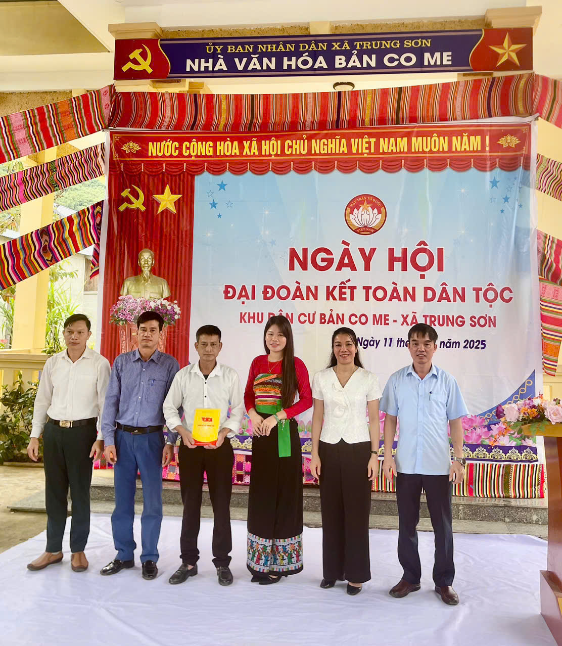 NGÀY HỘI ĐẠI ĐOÀN KẾT TOÀN DÂN TỘC Ở BẢN CO ME, XÃ TRUNG SƠN, TỈNH THANH HÓA