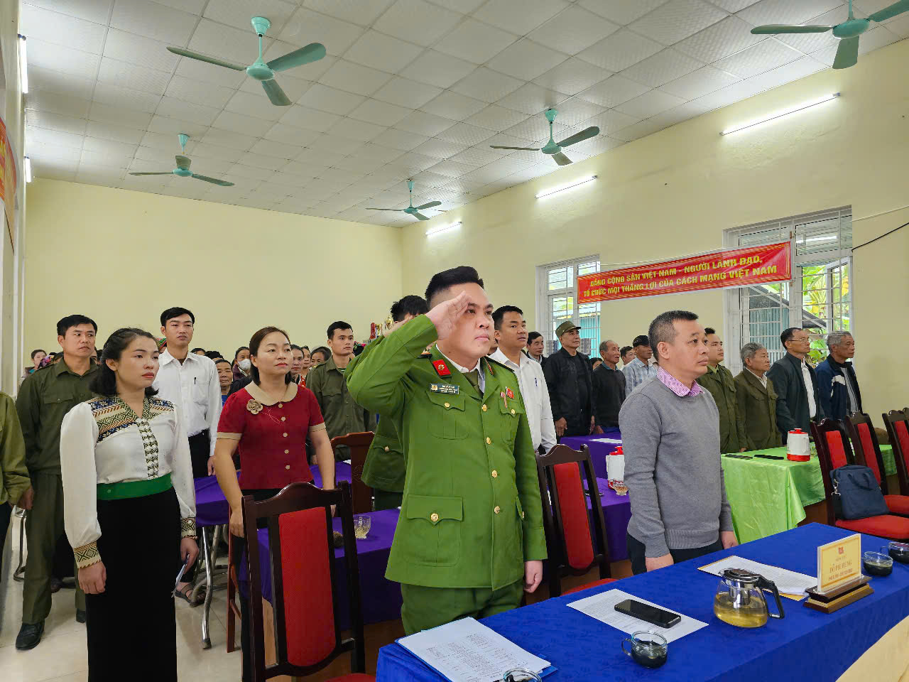 NGÀY HỘI ĐẠI ĐOÀN KẾT TOÀN DÂN TỘC KHU DÂN CƯ BẢN CHIỀNG,  XÃ TRUNG SƠN, TỈNH THANH HÓA