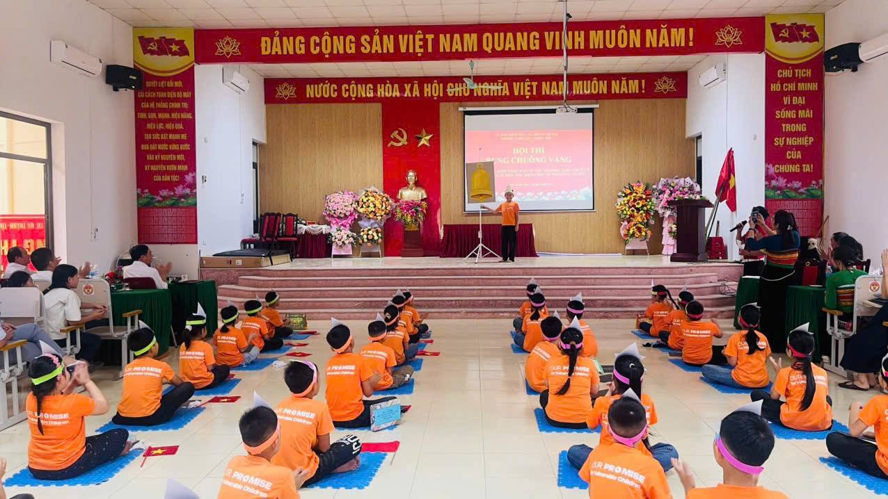  TRƯỜNG TIỂU HỌC THÀNH SƠN TỔ CHỨC HỘI THI “RUNG CHUÔNG VÀNG”