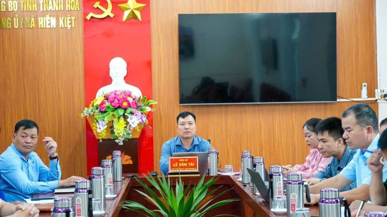 XÃ HIỀN KIỆT THAM DỰ HỘI NGHỊ TRỰC TUYẾN TỔNG KẾT CÔNG TÁC TUYỂN CHỌN, GỌI CÔNG DÂN NHẬP NGŨ VÀ THỰC HIỆN NGHĨA VỤ THAM GIA CÔNG AN NHÂN DÂN NĂM 2026