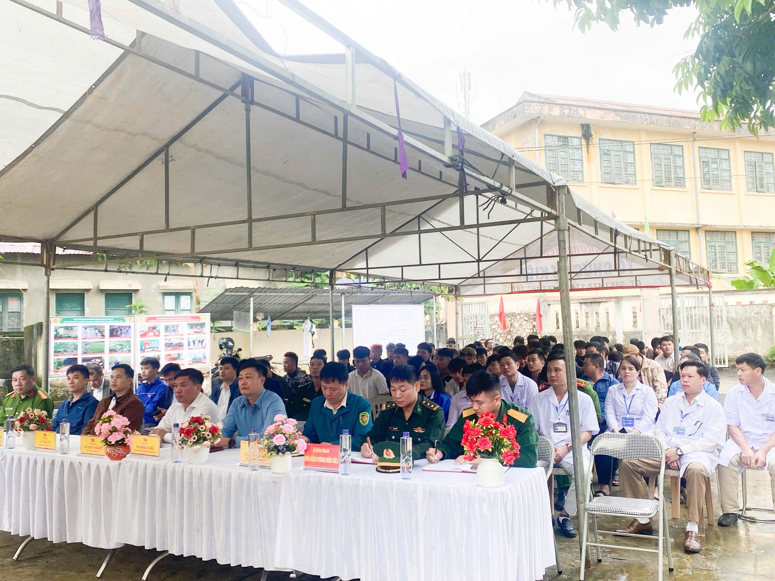 Xã Hiền Kiệt tổ chức khám sơ tuyển nghĩa vụ quân sự năm 2026