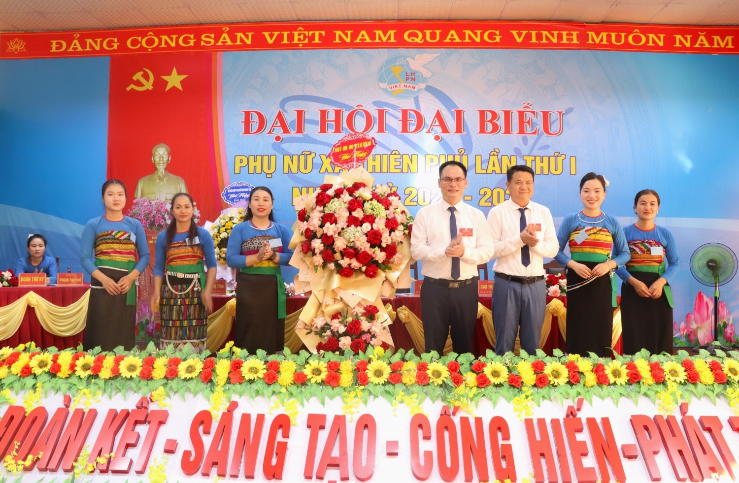 XÃ THIÊN PHỦ TỔ CHỨC ĐẠI HỘI ĐẠI BIỂU PHỤ NỮ LẦN THỨ I, NHIỆM KỲ 2025 – 2030