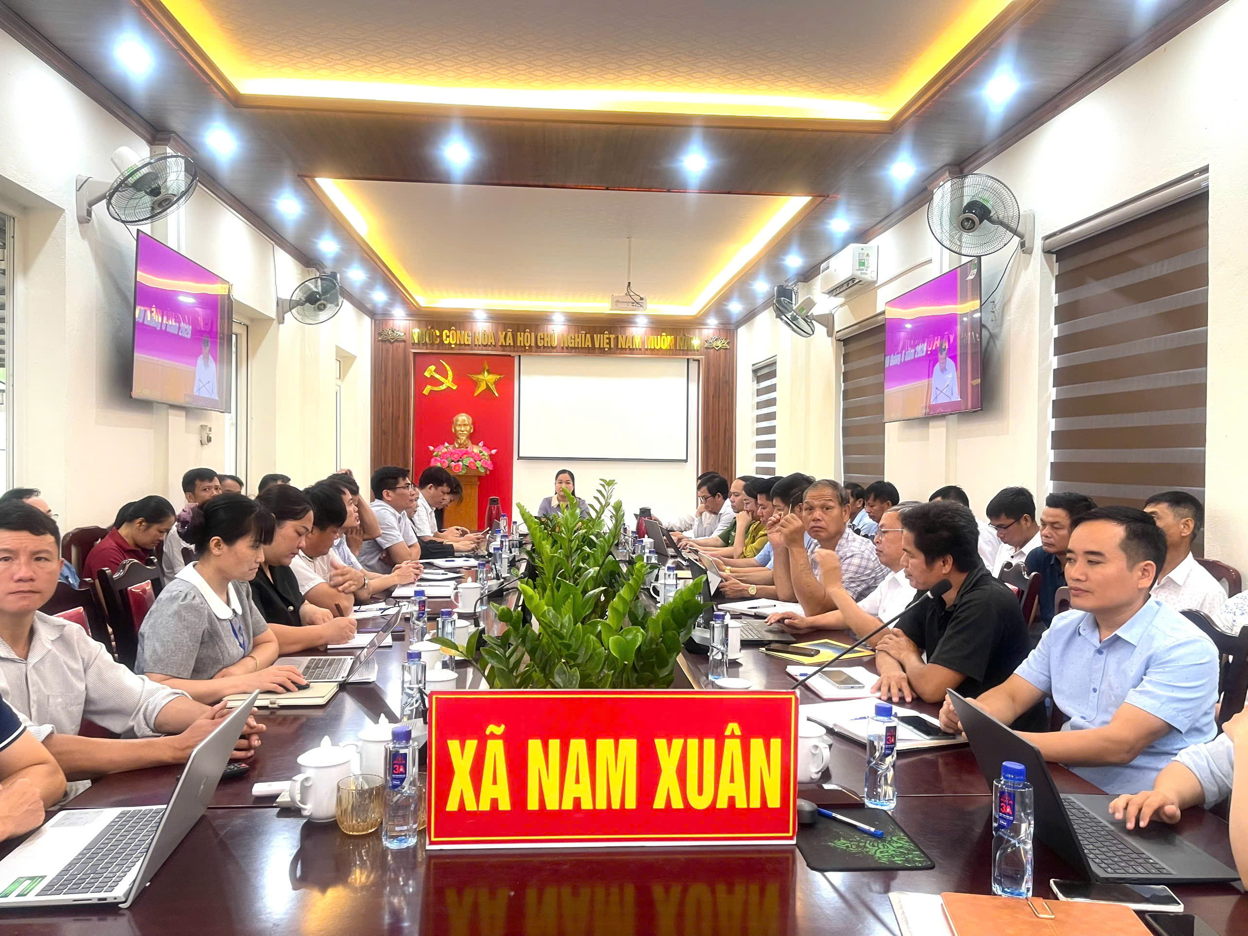 XÃ NAM XUÂN THAM DỰ HỘI NGHỊ LẦN THỨ 7 BAN CHẤP HÀNH ĐẢNG BỘ TỈNH THANH HÓA KHÓA XX (MỞ RỘNG)