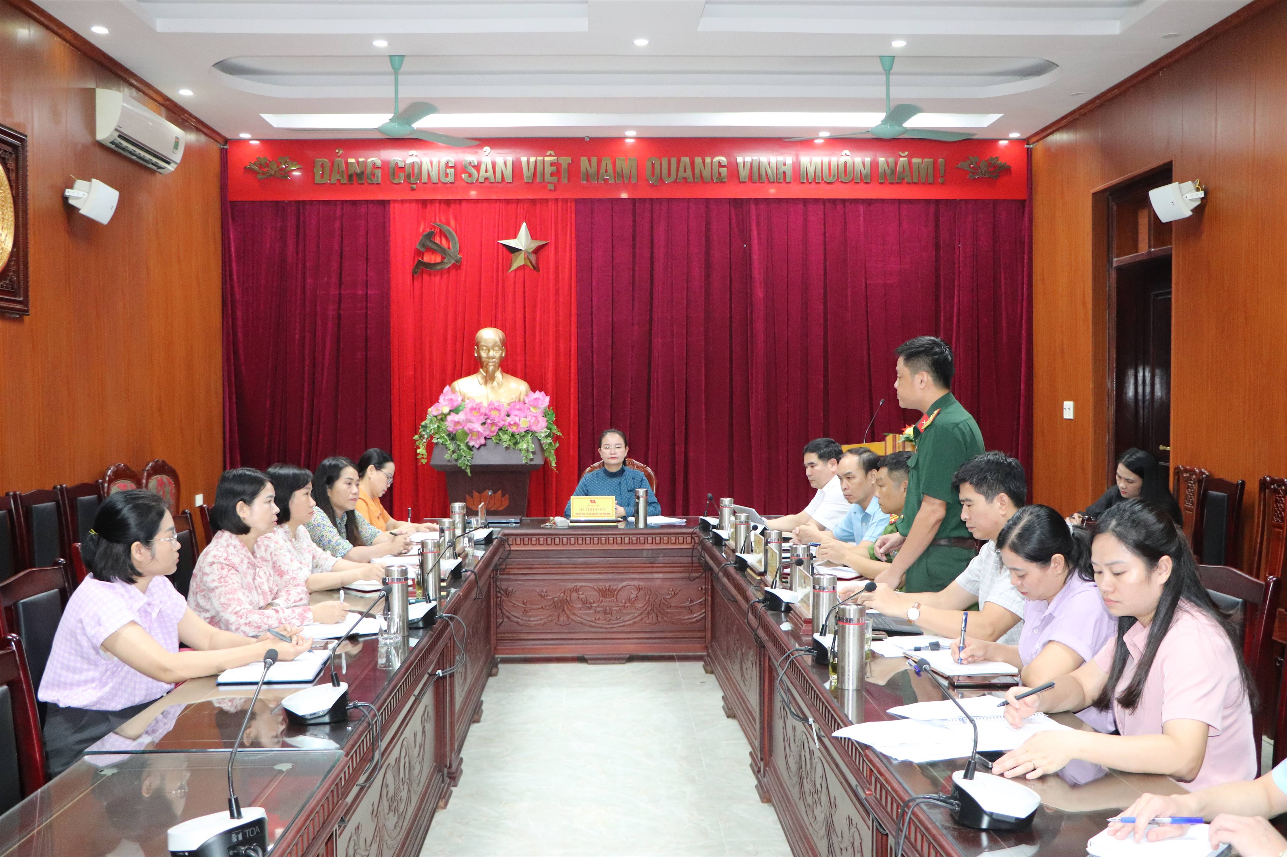 HỘI NGHỊ BAN THƯỜNG VỤ ĐẢNG UỶ MỞ RỘNG