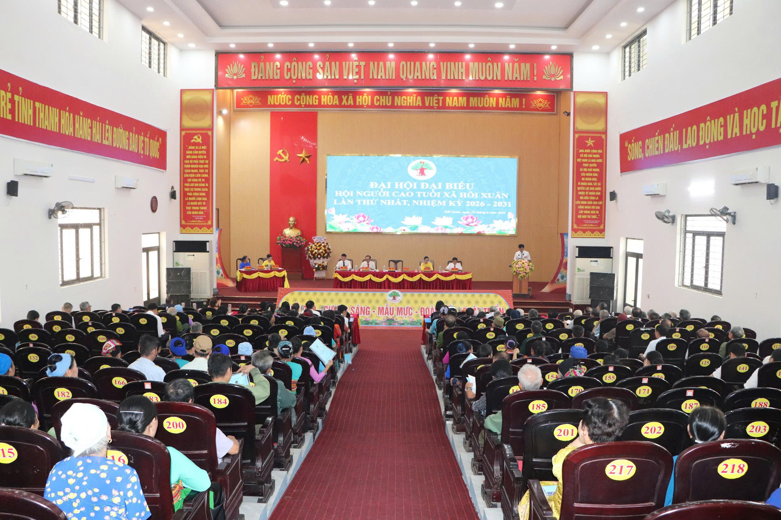 Đại hội đại biểu Hội Người cao tuổi xã Hồi Xuân lần thứ nhất, nhiệm kỳ 2026 2031 thành công tốt đẹp