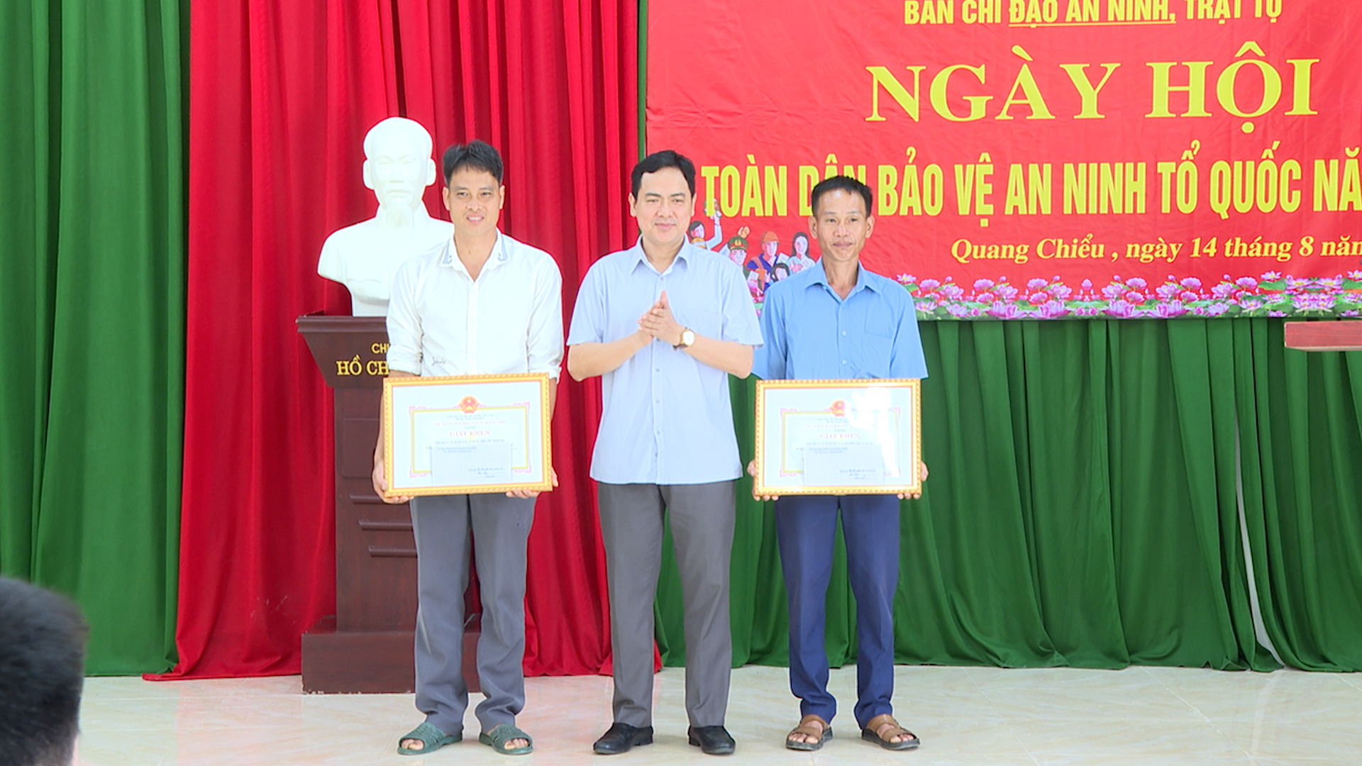 Xã Quang Chiểu tổ chức ngày hội Toàn dân bảo vệ an ninh tổ quốc năm 2025