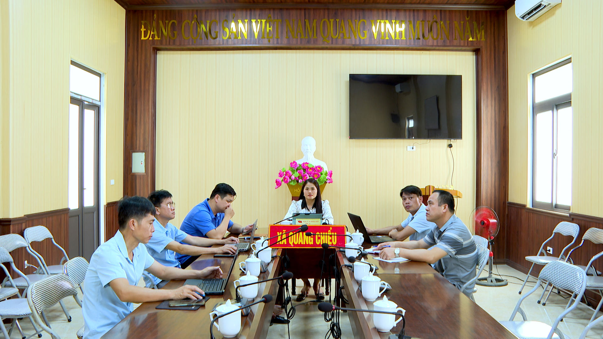 Xã Quang Chiểu tham dự hội nghị tập huấn công tác bảo vệ bí mật Nhà nước trong hoạt động ngành Kiểm tra Đảng