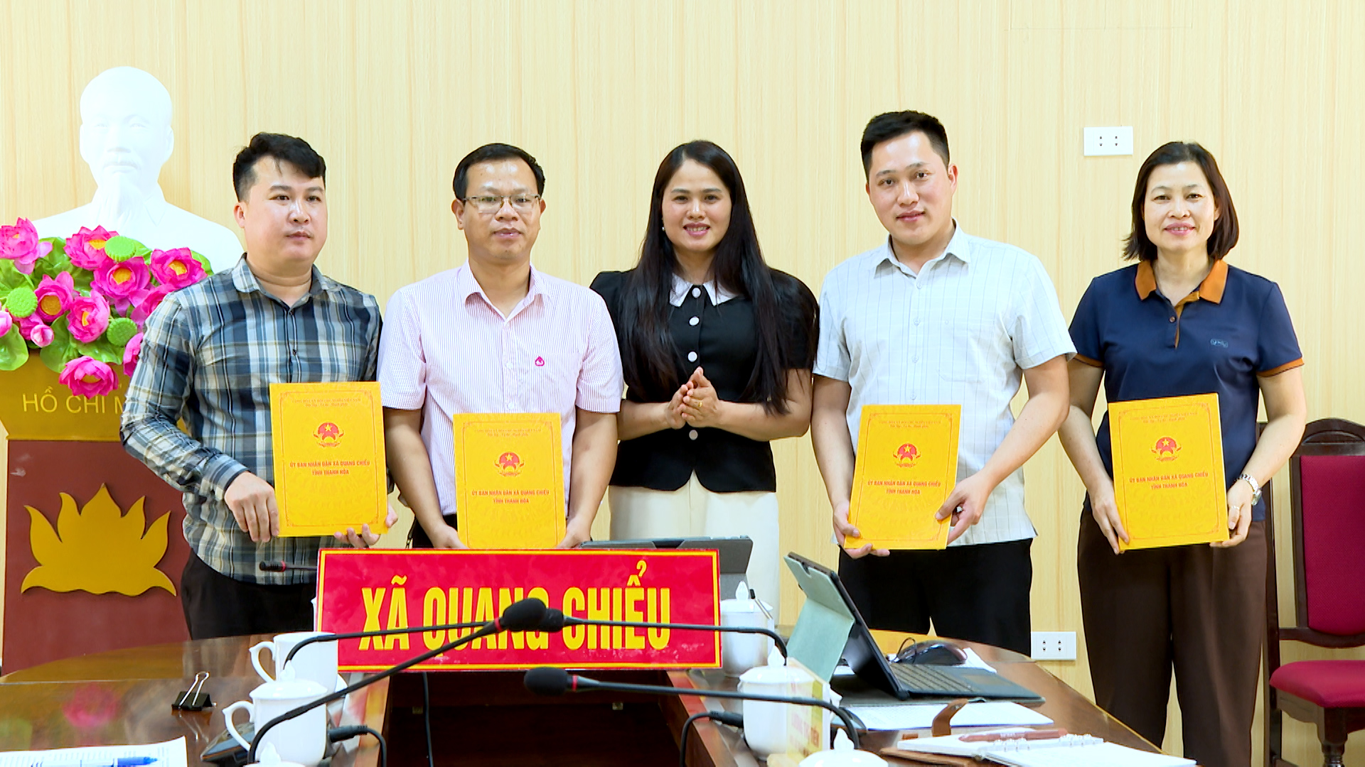 Phiên họp Ban đại diện HĐQT NHCSXH xã Quang Chiểu: Tăng cường vai trò tín dụng chính sách trong giảm nghèo bền vững