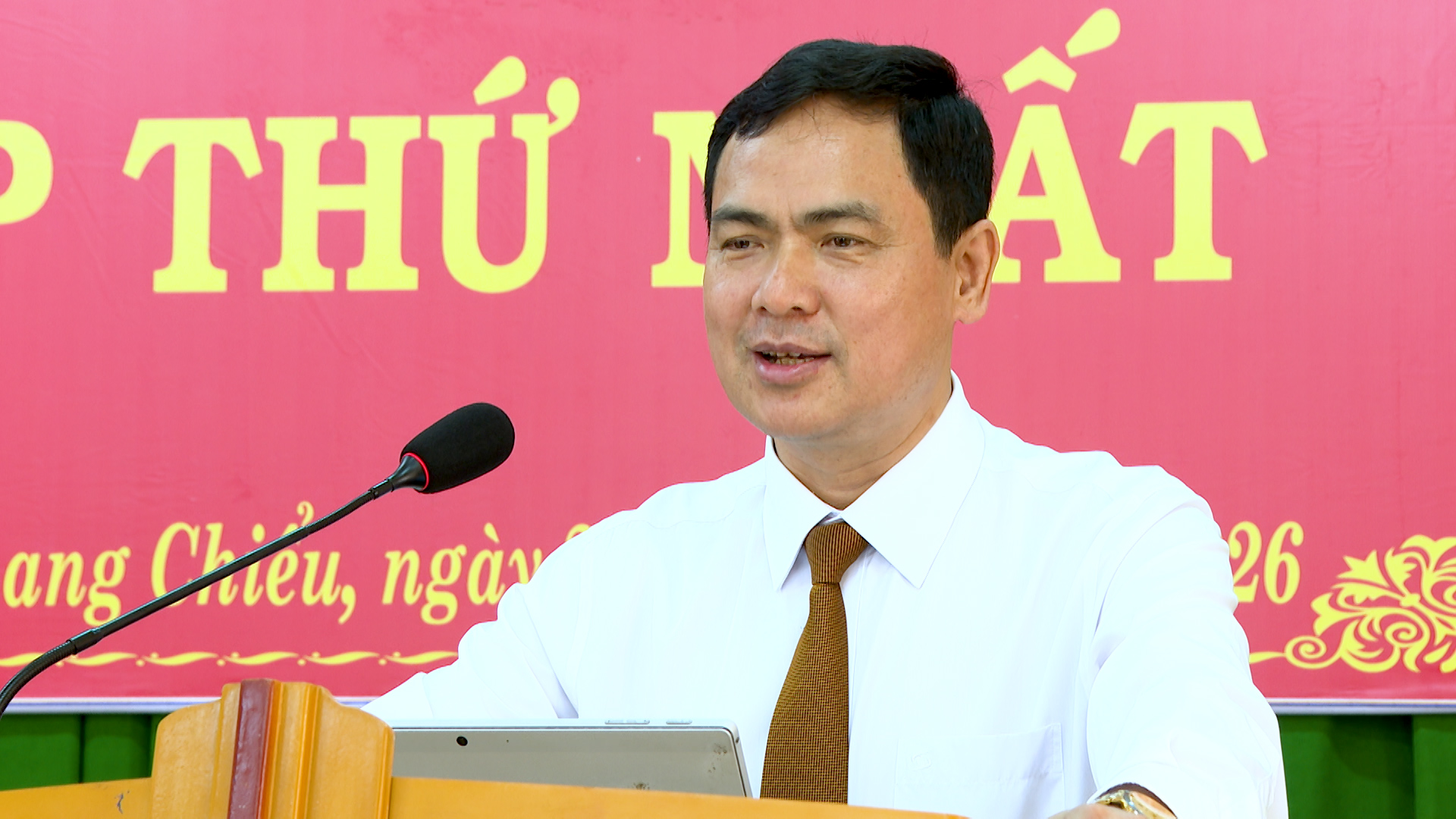 XÃ QUANG CHIỂU TỔ CHỨC THÀNH CÔNG KỲ HỌP THỨ NHẤT HĐND XÃ KHÓA XXIII, NHIỆM KỲ 2026 – 2031