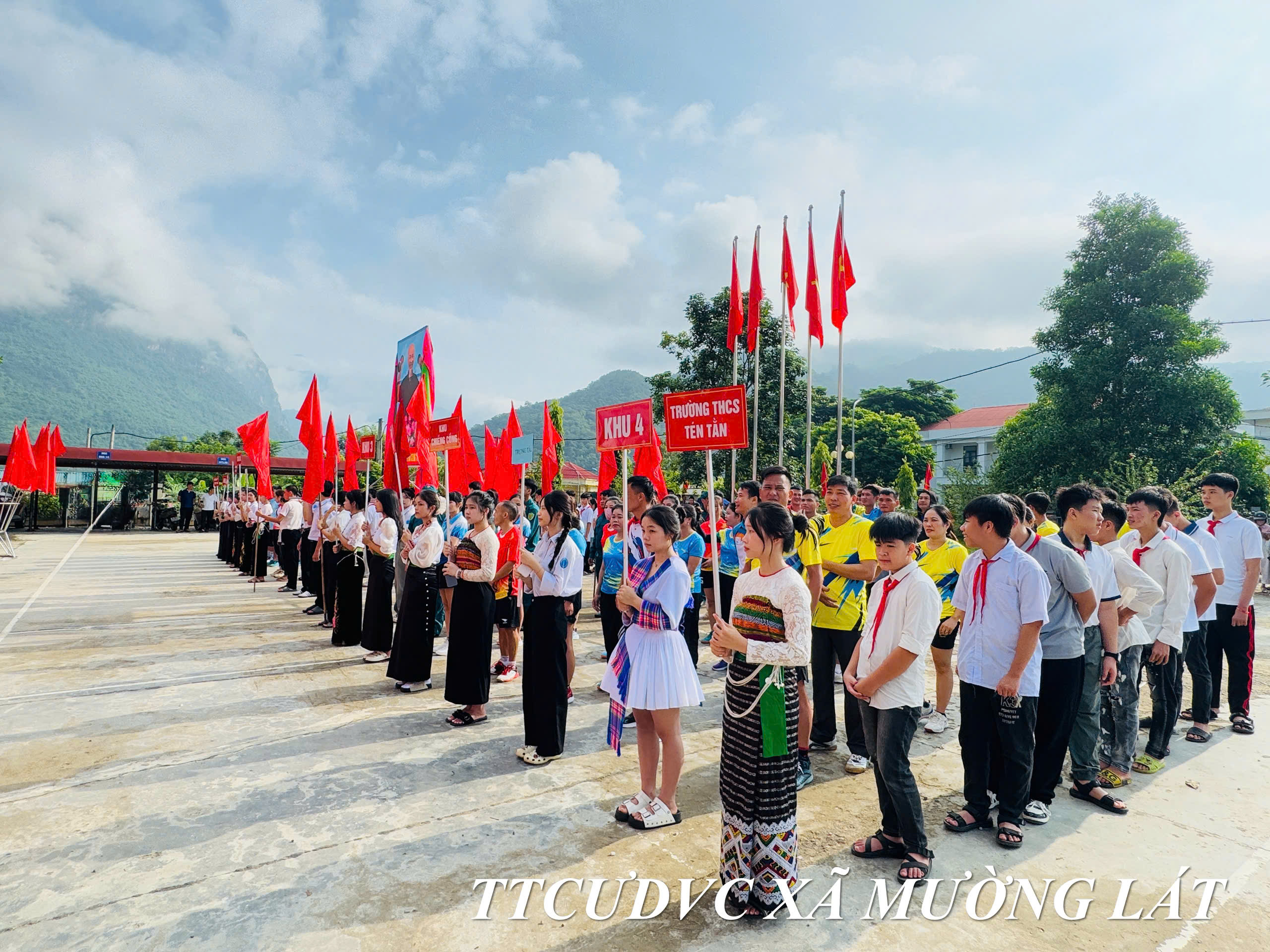 Xã Mường Lát: Khai mạc Đại hội Thể dục Thể thao lần thứ Nhất, năm 2025