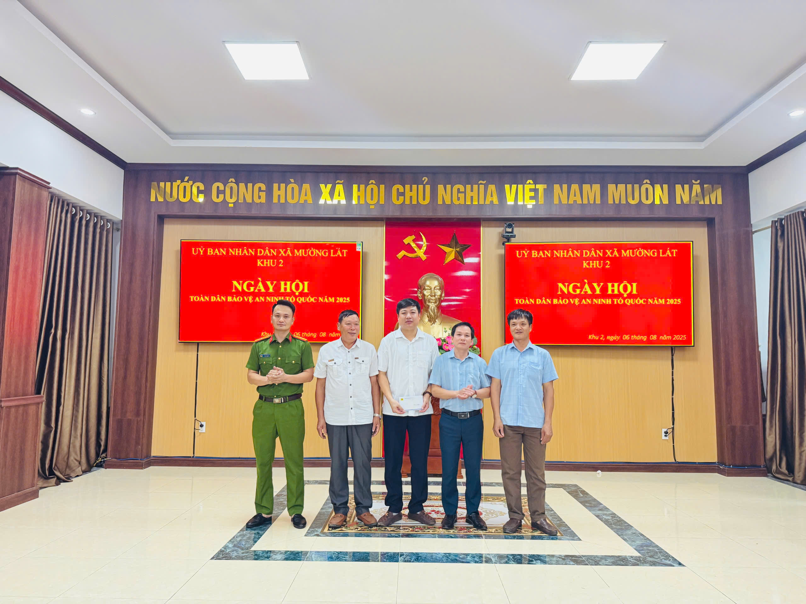 Ngày hội toàn dân bảo vệ an ninh Tổ quốc” năm 2025 tại khu 2.