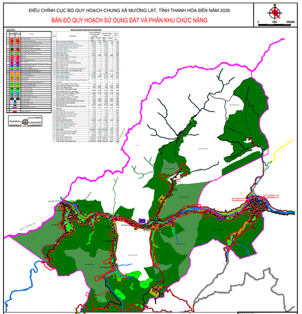 Thông báo lấy ý kiến của cơ quan, tổ chức, cá nhân và cộng đồng dân cư về điều chỉnh cục bộ quy hoạch chung xã Mường Lát để thực hiện dự án Trụ sở Viện kiểm sát Nhân dân khu vực 13