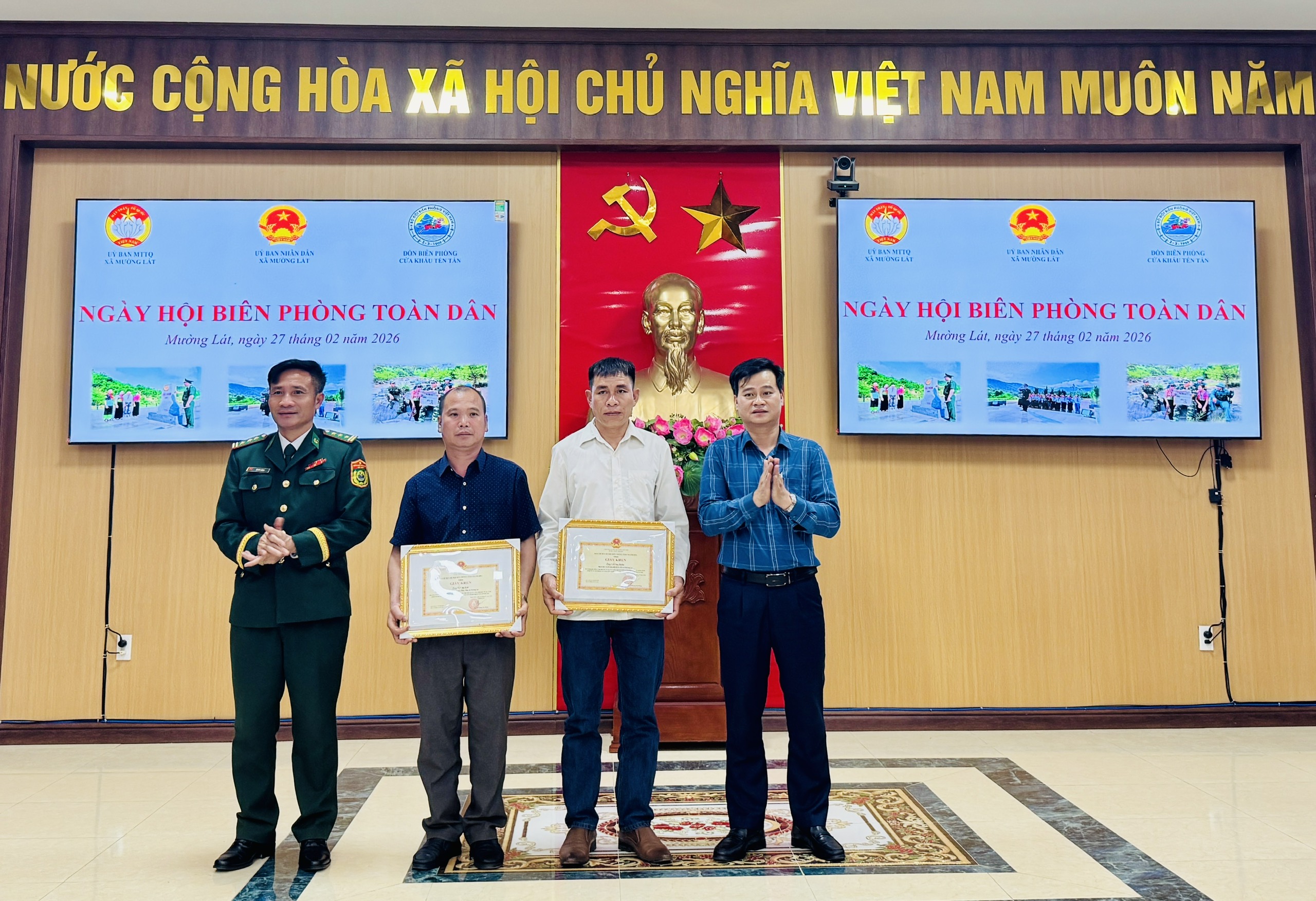 Mường Lát tổ chức Ngày hội Biên phòng toàn dân năm 2026